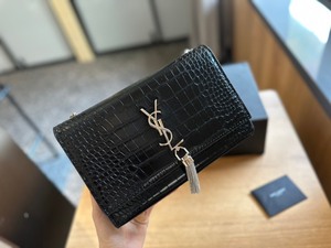 YSL Kate流苏包”♥圣罗兰王子文同款 Woc 链条包