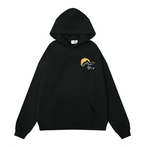 卫衣| 新品Rhude Awakening高山日落印花高克重