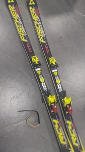 双板滑雪板，费舍尔Rc4 sl竞技款，长度165，上雪10次