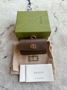 Gucci 宠物垃圾袋收纳包 多种用途 可以当钥匙包 零钱包