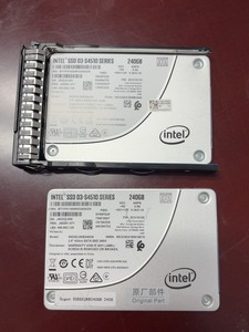 英特尔企业级固态硬盘D3+S4510+240g，服务器拆机盘