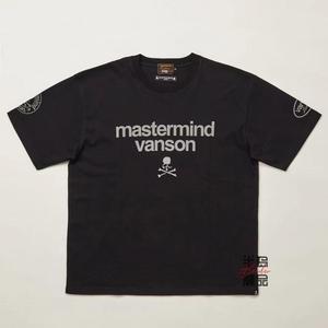 法国 Mastermind World x Vanson MMJ联名24SS 骨头短袖T恤
