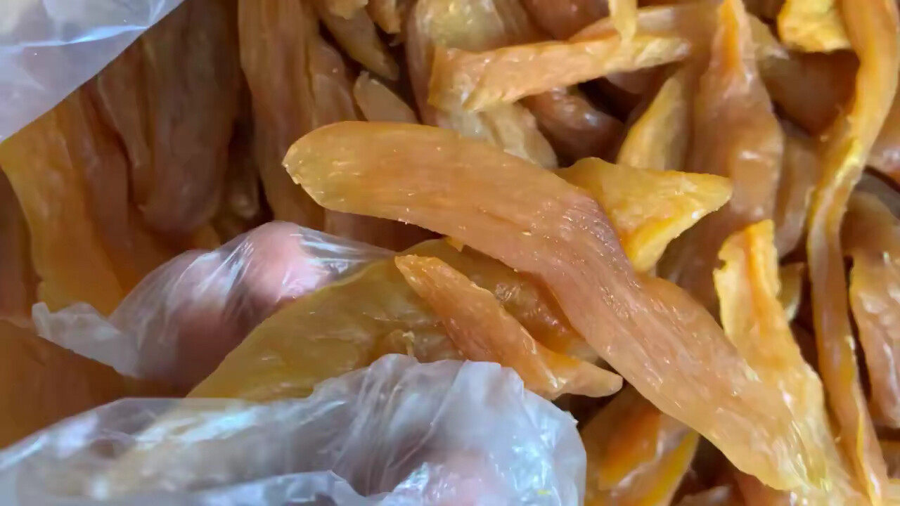 地瓜干地瓜薯类制品,清远英德土特产,每家每户冬天都会嗮的番薯