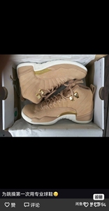 AIR JORDAN 12 Tan AJ12 小麦色粉色金扣