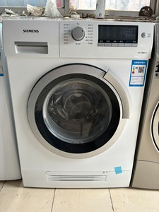 洗烘一体机，西门子滚筒洗衣机，冷凝烘干，容量七公斤，款式如图