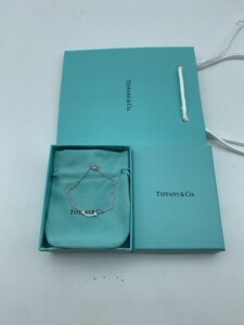 蒂芙尼Tiffany&co  mini迷你满钻白金笑脸手链