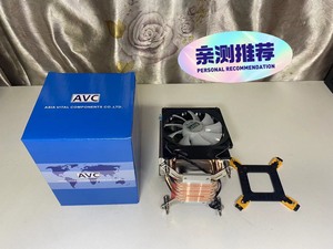 #机箱风扇 工厂直销全新包邮avc6铜管cpu散热器1155