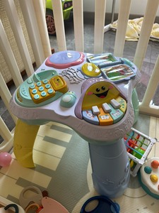 阿贝鲁 婴幼儿多功能游戏桌早教音乐益智玩具  小电话没了