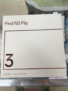 oppo Find N3 Flip手机盒，没有书盒。 空盒: