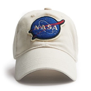 加拿大新品NASA美国宇航局户外运动棒球帽深蓝色女士男士帽子
