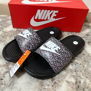 耐克nikeBenassi JDI女子花卉运动拖鞋61891