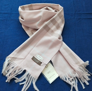 【全新】SKY羊绒格子围巾，358元一条，尺寸200cm✘3