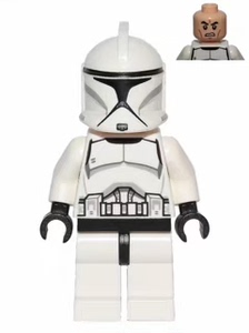 LEGO乐高星球大战系列人仔 sw新款克隆部队白兵 7500