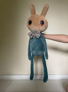 离婚律师姚晨同款艾斯克兔斯基个性大眼兔子抱枕毛绒玩具公仔娃娃