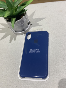 iphoneXR，原装液态硅胶手机壳，全新天际蓝色