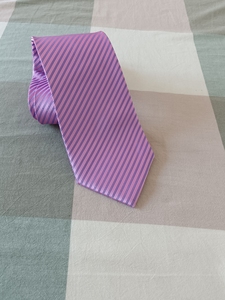 全新BABEI巴贝领带，男士斜条纹，100%桑蚕丝，男正装商