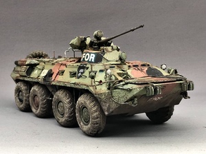 【逆境模型●代工定制】1/35俄罗斯BTR-80A型装甲输送