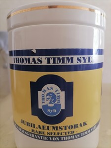 托马斯（THOMAS）雪茄陶瓷保湿密封罐，咖啡，茶叶储物罐，