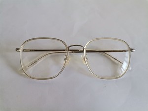 全新aojo眼镜框，AJ105FE262，TYC2透白+银色