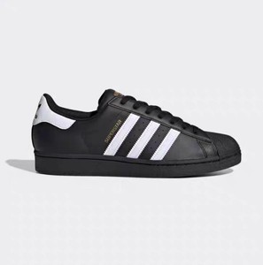 Adidas三叶草 黑色金标贝壳鞋 #Adidas/阿迪达斯