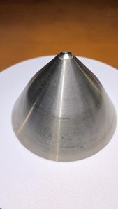 纯钛件  纯钛异形件 纯钛锥子形碗 可做漏斗 主人杯 茶碗