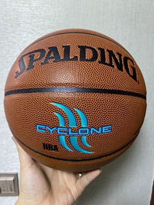 正品防伪SPALDING斯伯丁篮球NBA街头飓风室内室外PU