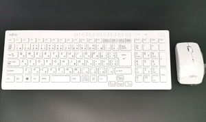 富士通 Fujitsu 一体机电脑无线键盘鼠标套件， 无线键