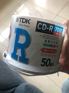 tdk台湾产，白面可打印，cdr空白刻录盘，刻录碟，标价是整