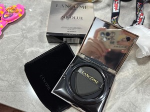 Lancome/兰蔻气垫新空气轻垫菁纯粉底液修饰肤色滋润保湿