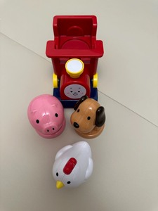 儿童玩具闲置巧虎厨房做饭玩具妙奇思磁吸玩具火车转转乐拼图玩具