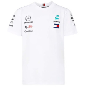 F1新款衣服AMG车队赛车服短袖T恤汽车标志品牌卡丁车跑车越