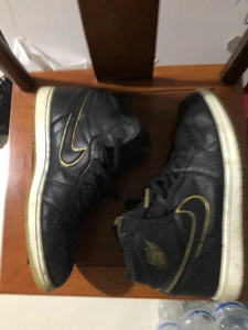 Air Jordan 1 AJ1洛杉矶黑金全明星篮球鞋