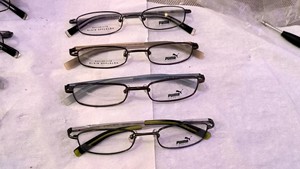 PUMA彪马眼镜架全框眼镜商务休闲眉线框可配防蓝光近视镜片