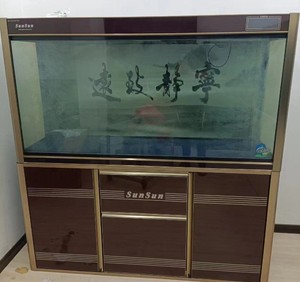 闽江底滤鱼缸，十大品牌之一，成色完美尺寸150/50无水泵价