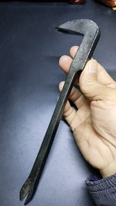 日本回流二手工具，长240mm起钉器，可当铁锤使用，共重26