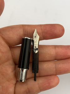 派克卓尔银色钢笔750笔尖配件老款钢笔笔舌笔握笔基零件，未使