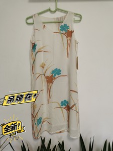 诺娅哥无袖连衣裙，165/88A,胸围47厘米×2，裙长97
