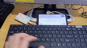 无线键盘 电脑 安卓 苹果电脑都可以用。如意鸟2.4ghz无