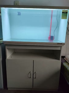 超白鱼缸 水族箱 日创的 800长 带鱼缸柜 鱼缸灯 过滤泵