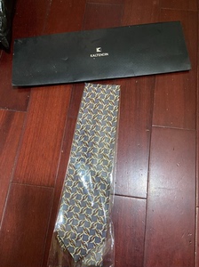 kaltendin卡尔丹顿领带，全新，桑蚕丝面料，单位发的，