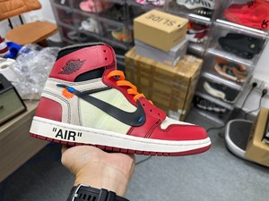 aj1ow 芝加哥 ow联名 off white the t