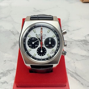 真力时熊猫03.A384.50周年纪念款，男士自动手表，表镜