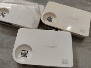 实物拍摄，创新外置声卡型号SB0910，USB外置声卡，功能