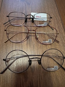 jins 晴姿眼镜 钛金属眼镜框 全新