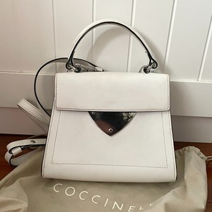 coccinelle/可奇奈尔 专柜正品 白色单肩包 b14