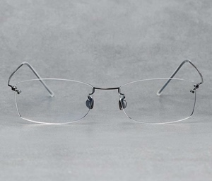 林德伯格极简无框同款平替纯钛眼镜框架 市面最高版本 深圳产