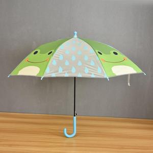 磨砂动物儿童雨伞遮阳伞长柄直杆可爱卡通小孩晴雨伞童伞制定LOGO