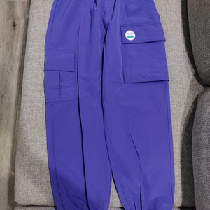巴拉巴拉裤子，紫色160码，适合夏天的工装裤。料子薄