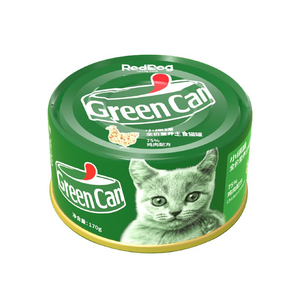 红狗小绿罐猫罐头主食罐无谷猫零食成幼猫营养发腮高能量宠物纯肉