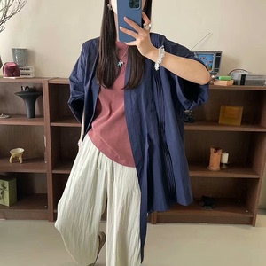 byjunjun珺珺道袍衬衫xl，能穿到145斤，习惯衣服买